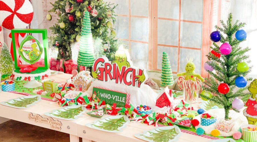 27 Grinch Birthday Party Decoration Ideas