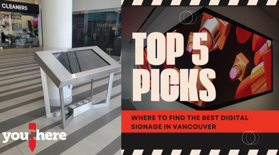 Where to Find the Best Digital Signage in Vancouver: Top 5 Picks